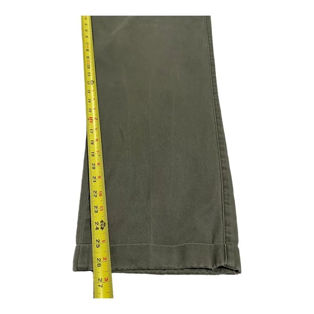 Peter Millar Pants Mens‎ 40 Casual Work RN 100308 Green 100% Genuine Pima Cotton